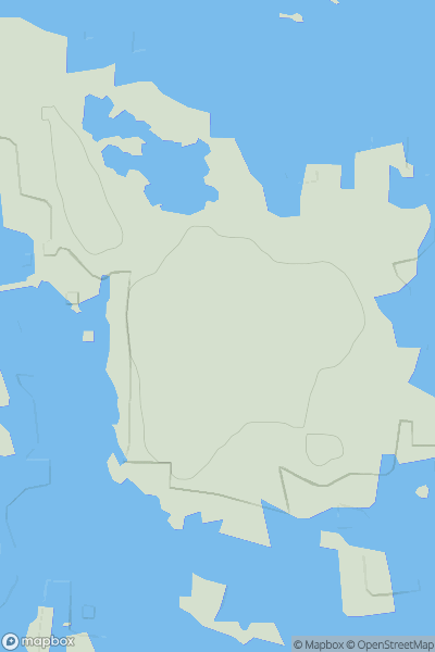 Thumbnail image for Flodaigh [North Uist, South Uist and Nearby Islands] [NF844550] showing contour plot for surrounding peak